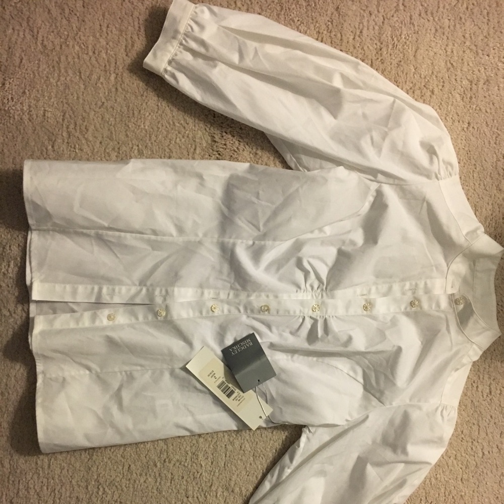 NWT badgley Mischka shirt top..Sz 2